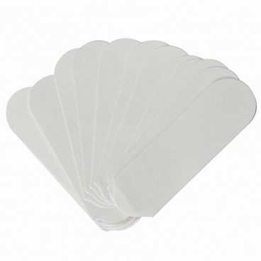 Cuccio nakładki gr.180 white wkłady do tarki metalowej 50 szt.