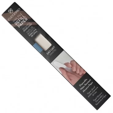 Cuccio nakładki gr.240 white wkłady do pilnik metalowego 50 szt.