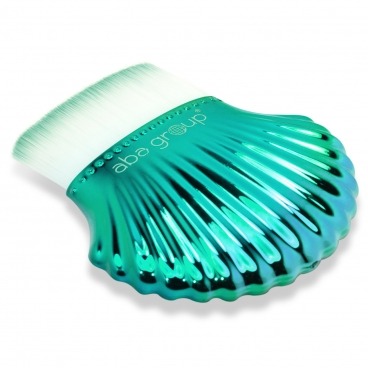 Aba Group pędzelek do  odpylania pyłu z paznokci - zielony