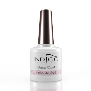 Indigo Beauticool baza hybrydowa z drobinkami