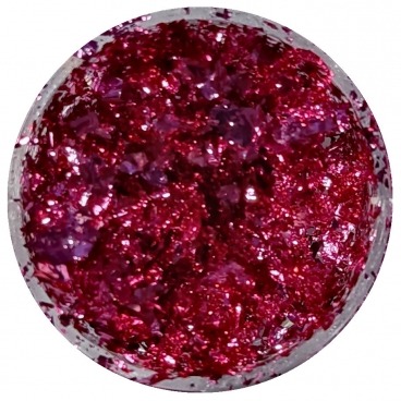 Płatki folii różowo-fioletowe ozdoby do paznokci Pink-Rose