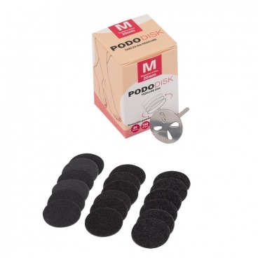 Dysk tarcza do pedicure Pododisk M + nakładki wymienne 50 szt.