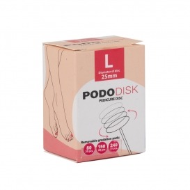 Dysk tarcza do pedicure Pododisk L + nakładki wymienne 50 szt.