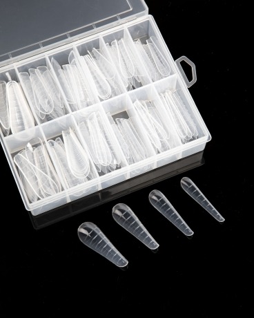 Nails Company szablony dual form Coffin 120 szt.