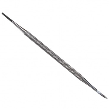 Pilniczek metalowy dwustronny do wrastających paznokci u stóp