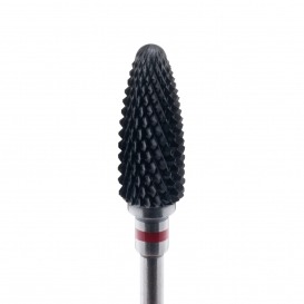 Frez ceramiczny stożek czarny RED F delikatny metal