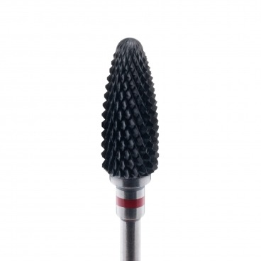 Frez ceramiczny stożek czarny RED F delikatny metal