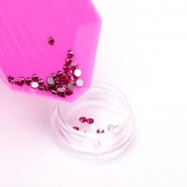 Zestaw do zdobień paznokci cyrkoniami - aplikator tacka