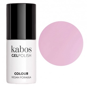 Kabos lakier GelPolish 007 Powder Pink 5ml hema free vegan