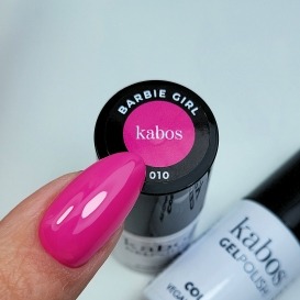 Kabos lakier GelPolish 010 Barbie Pink 5ml hema free vegan