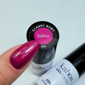 Kabos lakier GelPolish 011 Classy Ruby 5ml hema free vegan