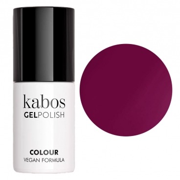 Kabos lakier GelPolish 012 Dark Ruby 5ml hema free vegan