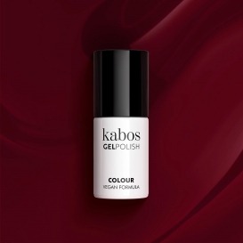 Kabos lakier GelPolish 014 Dark Red 5ml hema free vegan