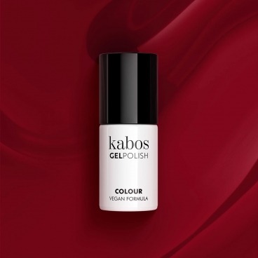 Kabos lakier GelPolish 015 Red Passion 5ml hema free vegan