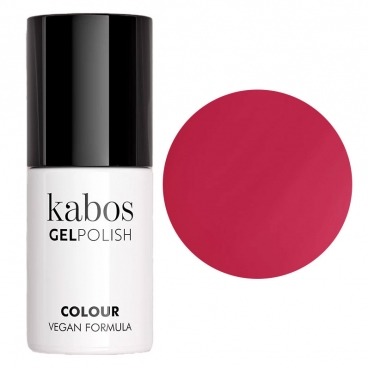 Kabos lakier GelPolish 017 Raspberry Red 5ml hema free vegan