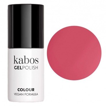 Kabos lakier GelPolish 018 Coral Red 5ml hema free vegan