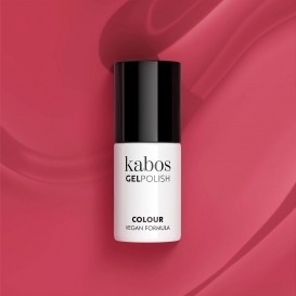 Kabos lakier GelPolish 018 Coral Red 5ml hema free vegan