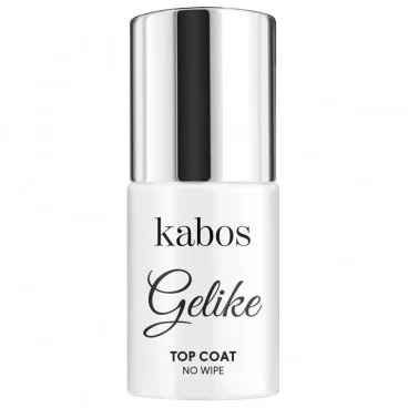 Kabos GeLike top coat no wipe 8ml top bez przemywania