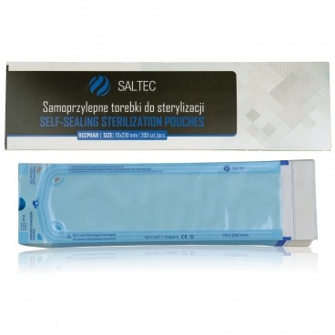 Saltec torebki do sterylizacji 70x230mm 200 szt.