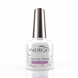Indigo Pingo Pongo Candy Base baza hybrydowa z drobinkami 7ml