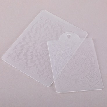 Stempelek silikonowy do wzorów stempli z kryształkami RED