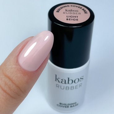 Kabos Light Beige 8ml baza kauczukowa Rubber Building Cover Base