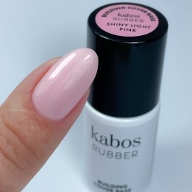 Kabos Shiny Light Pink 8ml baza kauczukowa Rubber Building Cover Base