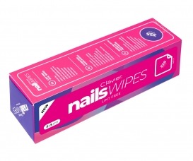 Clavier waciki bezpyłowe 325 szt. 5x5cm nail wipes