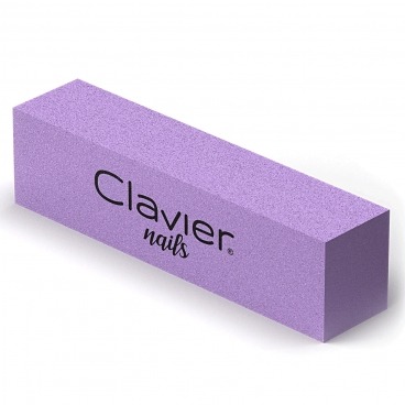 Clavier blok polerski fioletowy do paznokci manicure