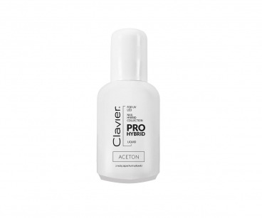Clavier aceton zmywacz do hybryd żeli 50 ml zapach truskawki