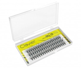Clavier kępki rzęs DU2O Double Volume C 0,10 10mm Natural