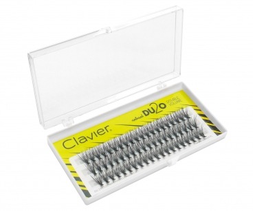 Clavier kępki rzęs DU2O Double Volume C 0,10 10mm Natural