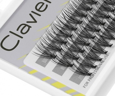 Clavier kępki rzęs BeDU2O B 8-10-12mm Natural MIX