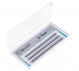 Clavier kępki rzęs BeShaped B 0,10 11mm Natural