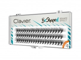 Clavier kępki rzęs BeShaped B 0,10 11mm Natural