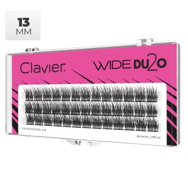 Clavier kępki rzęs Wide Du2o C 0,10 13mm Natural