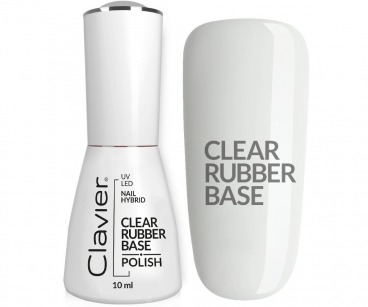 Clavier Rubber Base Clear 10ml baza kauczukowa bezbarwna