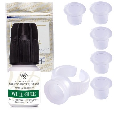 Wonder Lashes klej do rzęs WL11 3ml pierścionek wkłady