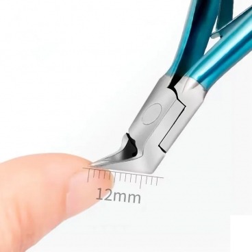 Cążki do skórek 12 mm cęgi do paznokci 2w1