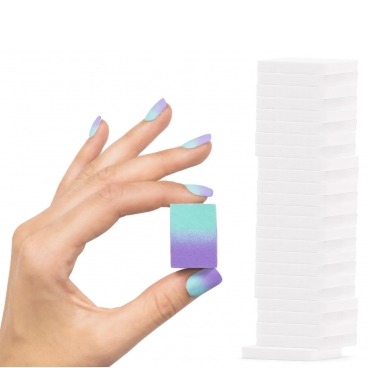Gąbki do zdobień ombre 25 szt. gąbka do manicure zestaw
