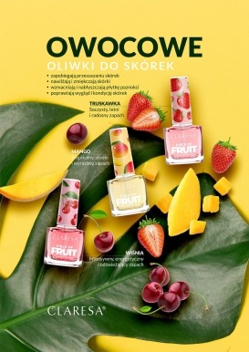 Claresa oliwka do skórek Vanilla 5ml waniliowa