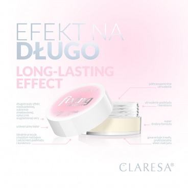 Claresa Fixing Powder 5,5g puder sypki Loose