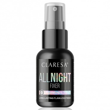 Claresa All Night Fixer 50ml utrwalacz do makijażu w sprayu