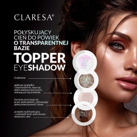 Claresa Topper 02 Moondust Eyeshadow cień do powiek błyszczący