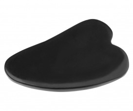 Roller wałek masażer do twarzy kwarcowy + kamień Gua Sha