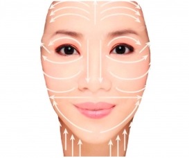 Roller wałek masażer do twarzy kwarcowy + kamień Gua Sha