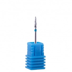 Frez diamentowy do skórek spiralny Tornado medium