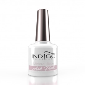 Indigo Mineral Base Ash Pink 7ml baza hybrydowa