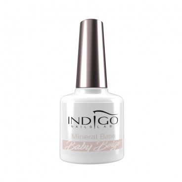 Indigo Mineral Base Baby Beige 7ml baza hybrydowa