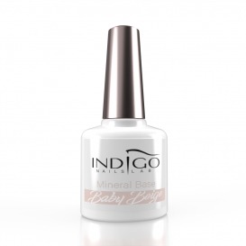 Indigo Mineral Base Baby Beige 7ml baza hybrydowa